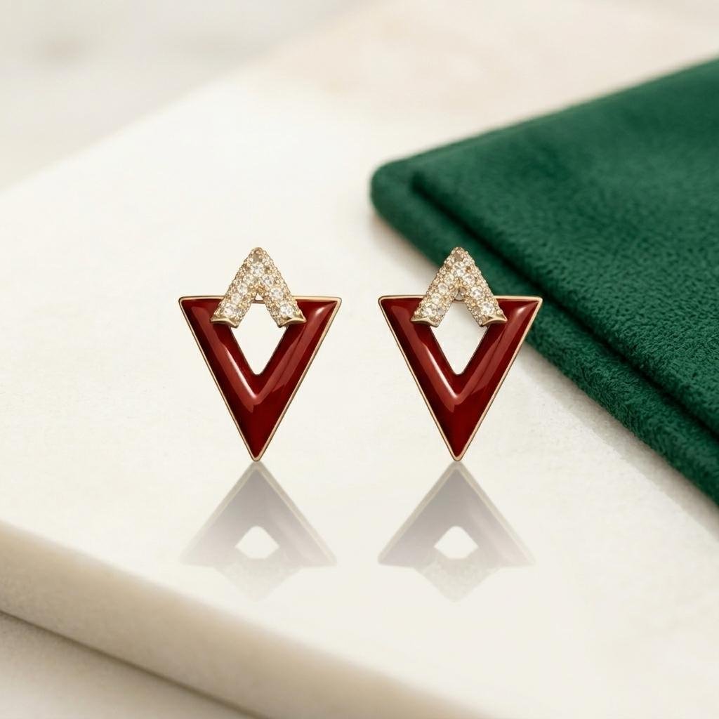 Celesta V Shine Studs
