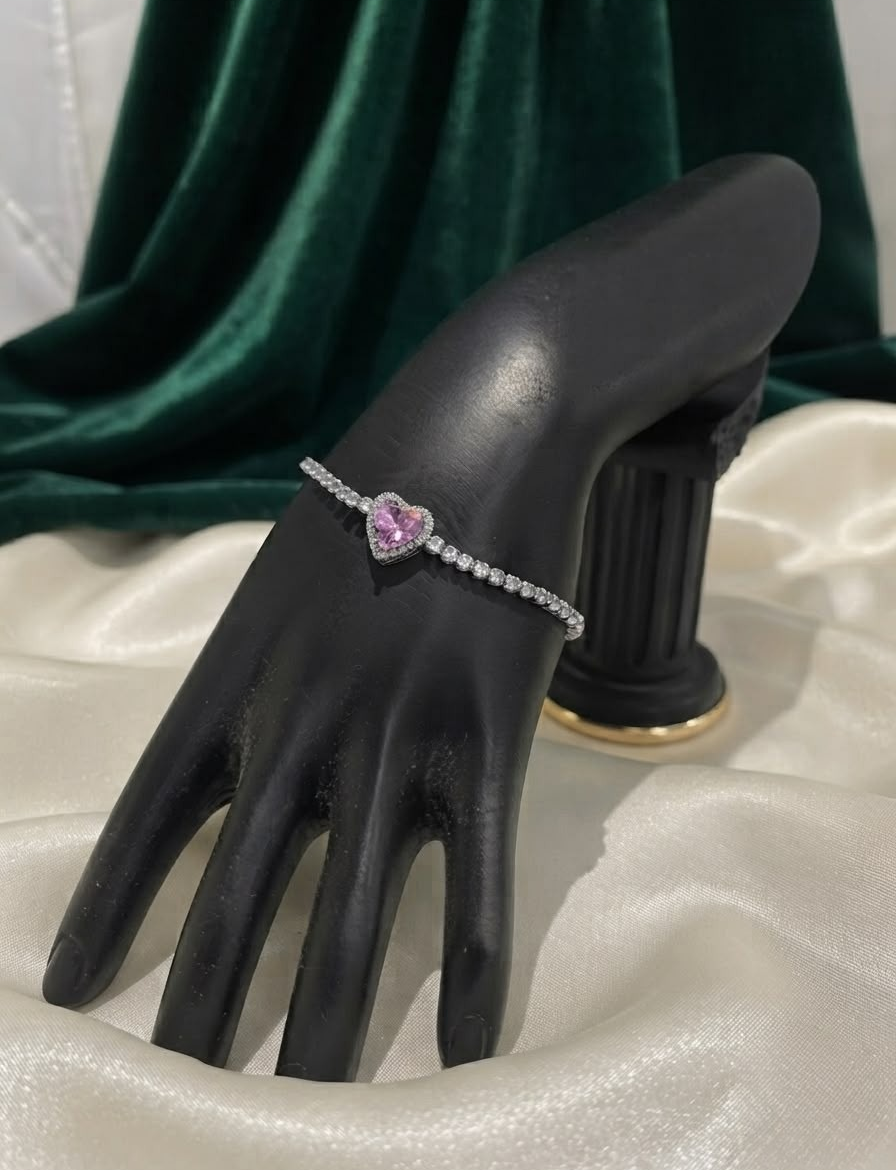 The Rosa Halo Bracelet